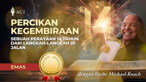 Percikan Kegembiraan: Perayaan 14 tahun Langkah-Langkah di Jalan (Emas)