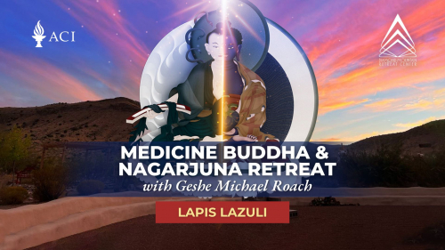 RETRET MEDICINE BUDDHA & KEBIJAKSANAAN NAGARJUNA	 2024 - Lapis Lazuli